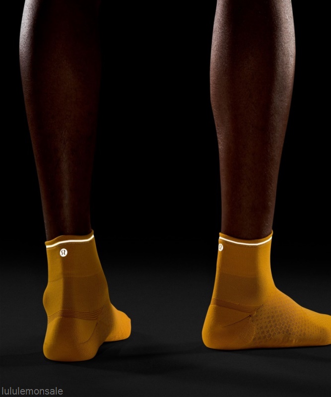 Lululemon Deutschland DELULU915 | Macropillow Knöchel Laufsocke Mitteldämpfend Clementine